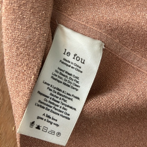 Metallic 70s inspired Le Fou Halter Top - Picture 4 of 5